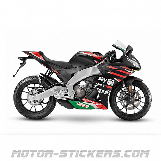 Aprilia RS 125 GP Replica 4T 2022 decals